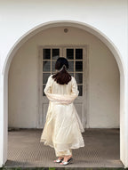 Noor-e-Gul Embroidered Off-White Kurta Set