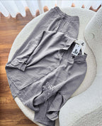 women crinkle cotton muse co-ord set