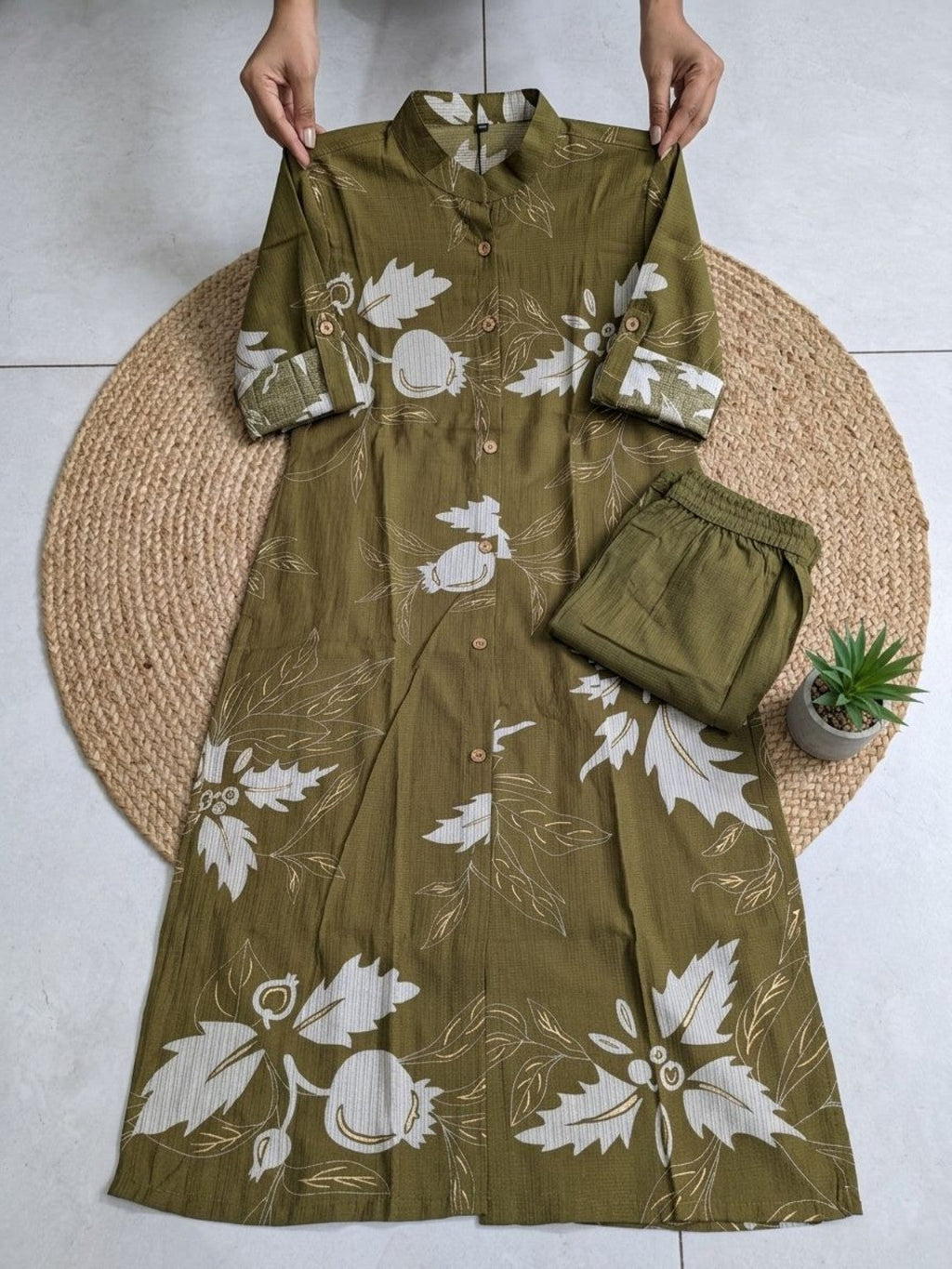 Premium Botanical Grace Co-Ord Set